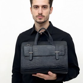 تصویر کیف اداری چرم مدل 424 