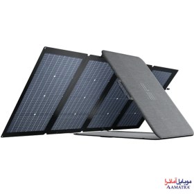 تصویر پنل خورشیدی دو طرفه اکوفلو ظرفیت ۲۲۰ وات 