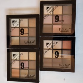 تصویر پالت سایه ۹تایی نود و شاین - 3 Eye shadow palette