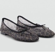 تصویر باله نیمه شفاف با الگوی پلنگی | MANGO | 903044650 | اورجینال 