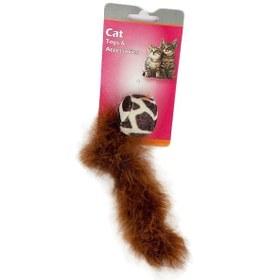 تصویر لوازم گربه فروشگاه اوجیلال ( EVCILAL ) اسباب بازی گربه ایستلند توپ دم 18 سانتی متر – کدمحصول 98741 