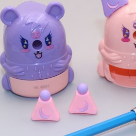 تصویر تراش رومیزی انیمه - بنفش 