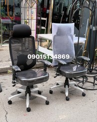 تصویر صندلی اداری مدل مش توری – گروه تولیدی مهدی صنعت 