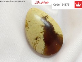 تصویر نگین کهربا بولونی لهستان خوش نقش کد 54875 