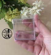 تصویر جعبه پلکسی باکس خام گیفت پلکسی هدیه گیفت کریستالی عیدی ( 5 در 5 سانت) هایپرآذین 