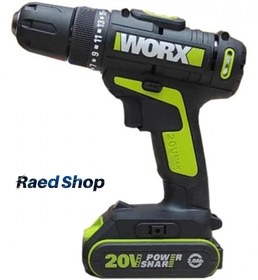 تصویر دریل شارژی 20 ولت سه نظام ورکس Worxs wu172.9 Worxs Wu172.9 10mm 20V Lithium Battery Drill Driver