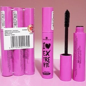 تصویر ریمل اسنس صورتی مدل I Love Extreme Crazy Volume I Love Extreme Crazy Volume essence volumizing mascara