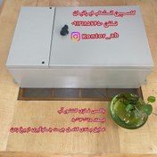 تصویر جعبه کنتور آب دیواری فلزی قابلیت نصب دو خط لوله انشعاب 