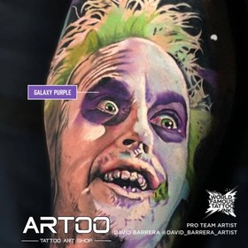 تصویر رنگ تتو GALAXY PURPLE 