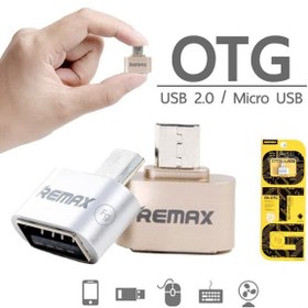 تصویر مبدل OTG USB به microUSB ریمکس مدل JP-AB 