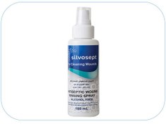 تصویر اسپری ضد عفونی کننده زخم سیلوسپت کیتوتک 20 میلی لیتر ChitoTech Silvosept Antiseptic Wound Rinsing Spray 20ml