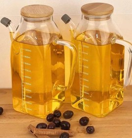 تصویر ظرف روغن مربع 