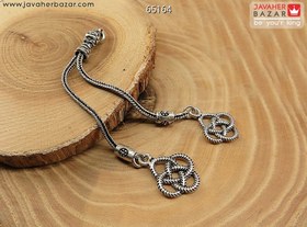 تصویر کرکوش نقره طرح گل کد 65164 