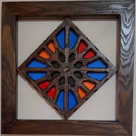 تصویر دیوارکوب سنتی گره چینی 