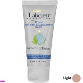 تصویر کرم مرطوب کننده رنگی لابورن (laboren) مدل Normal Light حجم 50 میلی‌لیتر 