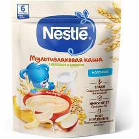 تصویر سرلاک نستله Nestle با طعم سیب و موز 