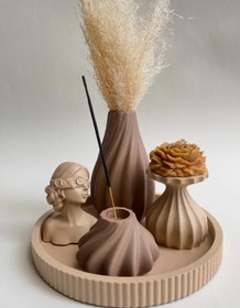 تصویر ست دکوری جلو مبلی 