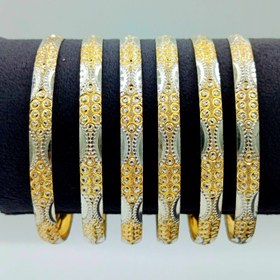 تصویر النگو نقره کد ۱ 