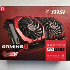 تصویر کارت گرافیک ام اس آی MSI RX580 Gaming 8GB استوک 