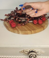 تصویر شکلات خارجی کانفت تلخ روشن 1000گرم 