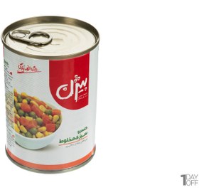 تصویر کنسرو مخلوط سبزیجات بیژن 380 گرم - 12 عدد (قیمت هر عدد 77,000 ت) 