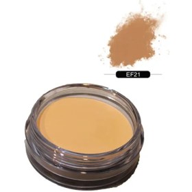 تصویر کرم پودر موس ایفسن مدل Cover Foundation شماره EF 21 وزن 22 گرم EFSANE mousse powder cream model Cover Foundation No. EF 21, weight 22 grams