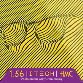 تصویر عدسی فتوکرومیک آیتک 1.56 