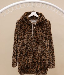 تصویر هودی بگ استایل پلنگی NZDE 