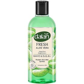 تصویر شامپو بدن دالان با عصاره آلوئه ورا 500 میل Dalan Fresh Aloe Vera Banyo ve Duş Jeli 500 ml