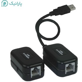 تصویر افزایش اکتيو USB 1.1 روی LAN فرانت تا برد 60 متری 