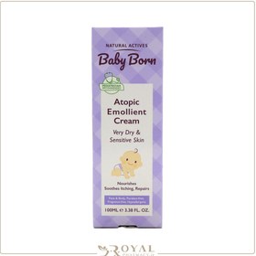 تصویر کرم نرم کننده پوست خیلی خشک و حساس کودک بیبی برن ا Atopic Emollient Cream For Sensitive Skin Baby Born Atopic Emollient Cream For Sensitive Skin Baby Born