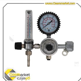 تصویر رگلاتور(مانومتر) آرگون Ar تک فلومتره 