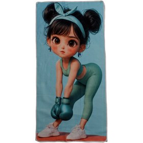 تصویر حوله باشگاهی 50*100 کد 10108000 