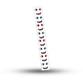 تصویر چشم رزینی عروسک کد 56 