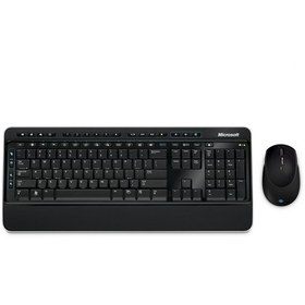 تصویر کیبورد و ماوس بی‌سیم مایکروسافت مدل Desktop 3000 ا Microsoft Desktop 3000 Wireless Keyboard and Mouse Microsoft Desktop 3000 Wireless Keyboard and Mouse