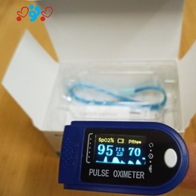 تصویر پالس اکسیمتر انگشتی push مدل P01 GN finger pulse oximeter model P01