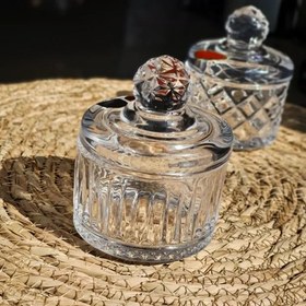 تصویر قندان کریستال نقلی چینی مدل الیسیا و میلیونه(پس کرایه) 