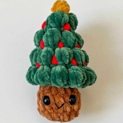 تصویر درختچه کریسمس مدل پامپی 