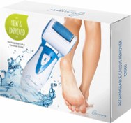 Electric Foot Callus Remover Kit, Elmchee Rechargeable callous removers 3  Grinding Heads Waterproof foot scrubber file, Professional Pedicure Tools