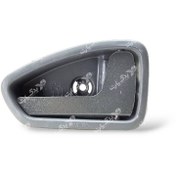 تصویر دستگیره داخلی فلزی پراید سمت راست طوسی 