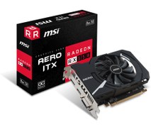 تصویر کارت گرافیک ام اس آی مدل Radeon RX 550 AERO ITX 2G OC موجود 