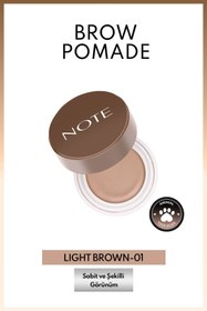 تصویر مداد ابرو اورجینال برند Note cosmetics مدل Brow Pomade Kalıcı Kaş Pomadı کد 828876025 