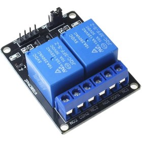 تصویر ماژول RELAY MODULE 5V 2CHANNEL RELAY MODULE 5V 2CHANNEL