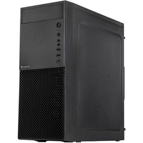 تصویر کیس کامپیوتر نوا NC-E188 Mid Tower مشکی Nova NC-E188 Mid Tower Black Computer Case