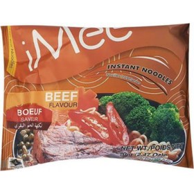 تصویر نودل فوری گوشت بیف 