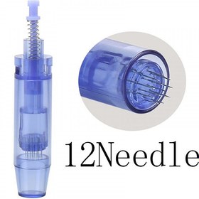 تصویر میکرونیدلینگ مدل کارتریج 12سوزنه بسته 5 عددی رنگ آبی ا Microneedling 12 needle cartridge 5 pcs Microneedling 12 needle cartridge 5 pcs
