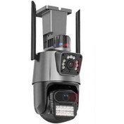 تصویر دوربین مینی اسپید دام بی سیم دو لنز V380 مدل V11 