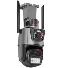 تصویر دوربین مینی اسپید دام بی سیم دو لنز V380 مدل V11 