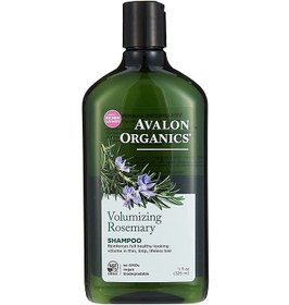 تصویر شامپو حجم‌دهنده رزماری ۳۲۵ میلی‌لیتر برند avalon organics Volumizing Rosemary Shampoo 325ml