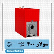 تصویر دیگ چدنی سولار 400 شوفاژکار 11 پره ChauffageKar Solar 400-11